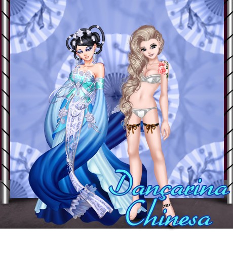 Clique aqui para ver a foto de Dançarina chinesa no tamanho grande!