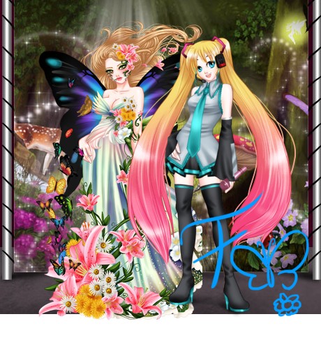 Clique aqui para ver a foto de Fada das Borboletas no tamanho grande!