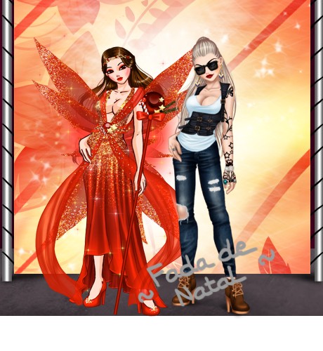 Clique aqui para ver a foto de Fada de natal no tamanho grande!