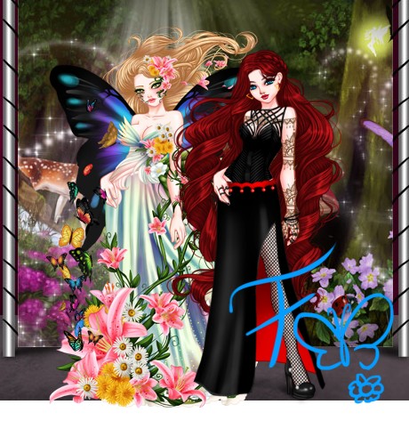 Clique aqui para ver a foto de Fada das Borboletas no tamanho grande!