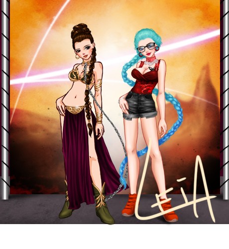 Clique aqui para ver a foto de Leia no tamanho grande!