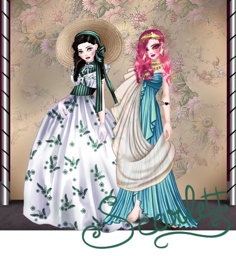 Clique aqui para ver a foto de Scarlett O'Hair no tamanho grande!