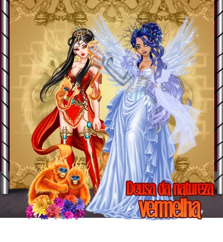 Clique aqui para ver a foto de Deusa natureza vermelha no tamanho grande!