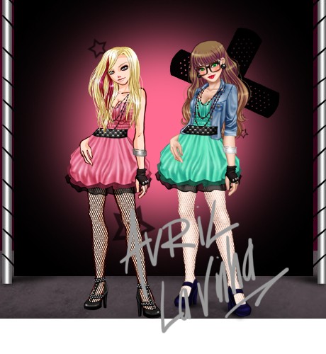 Clique aqui para ver a foto de Avril Lavinha no tamanho grande!