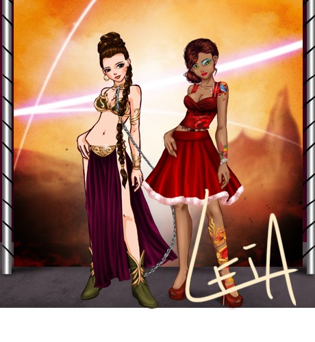 Clique aqui para ver a foto de Leia no tamanho grande!
