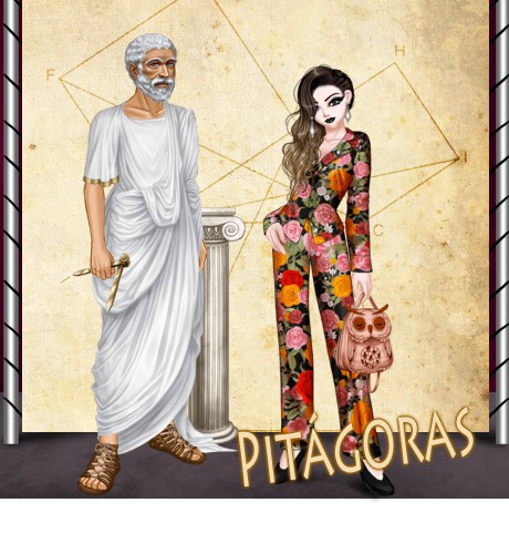 Clique aqui para ver a foto de Pitágoras no tamanho grande!
