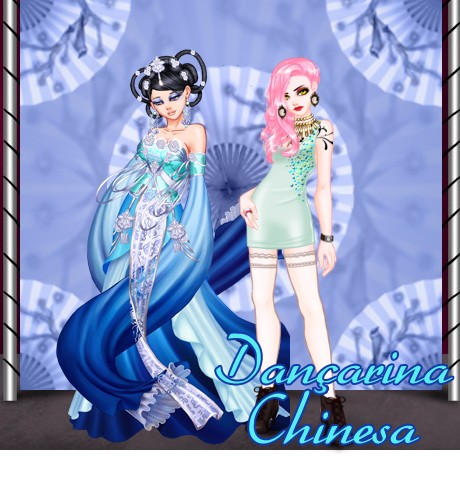 Clique aqui para ver a foto de Dançarina chinesa no tamanho grande!