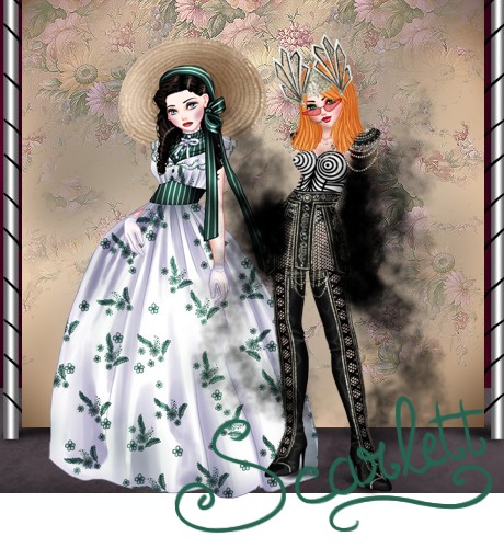 Clique aqui para ver a foto de Scarlett O'Hair no tamanho grande!