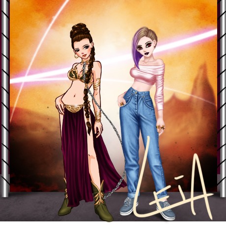 Clique aqui para ver a foto de Leia no tamanho grande!