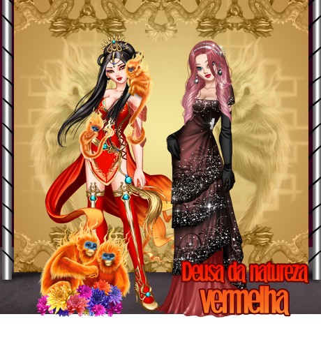 Clique aqui para ver a foto de Deusa natureza vermelha no tamanho grande!