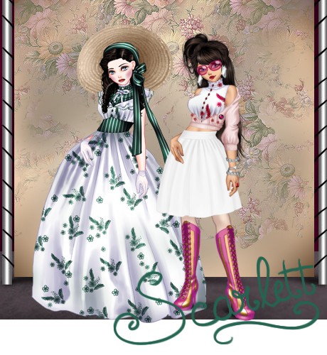 Clique aqui para ver a foto de Scarlett O'Hair no tamanho grande!