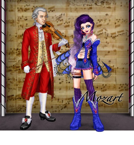 Clique aqui para ver a foto de Mozart no tamanho grande!