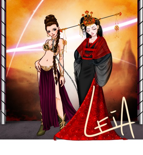Clique aqui para ver a foto de Leia no tamanho grande!