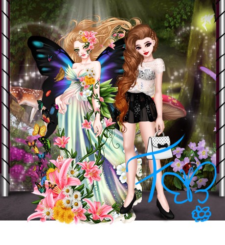 Clique aqui para ver a foto de Fada das Borboletas no tamanho grande!