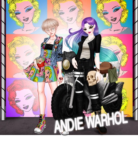 Clique aqui para ver a foto de Andie Warhol no tamanho grande!