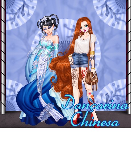 Clique aqui para ver a foto de Dançarina chinesa no tamanho grande!