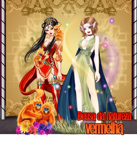 Clique aqui para ver a foto de Deusa natureza vermelha no tamanho grande!