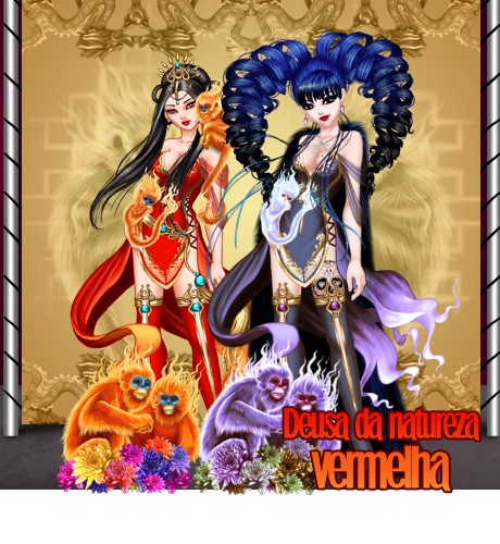 Clique aqui para ver a foto de Deusa natureza vermelha no tamanho grande!