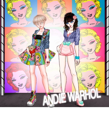 Clique aqui para ver a foto de Andie Warhol no tamanho grande!