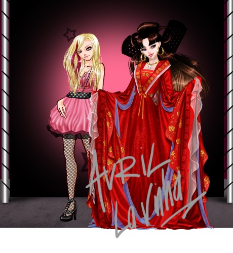 Clique aqui para ver a foto de Avril Lavinha no tamanho grande!