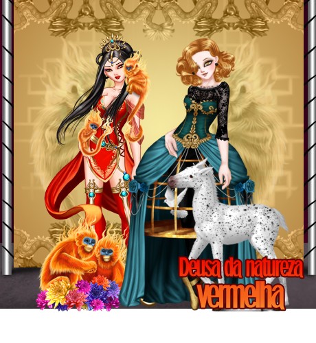 Clique aqui para ver a foto de Deusa natureza vermelha no tamanho grande!