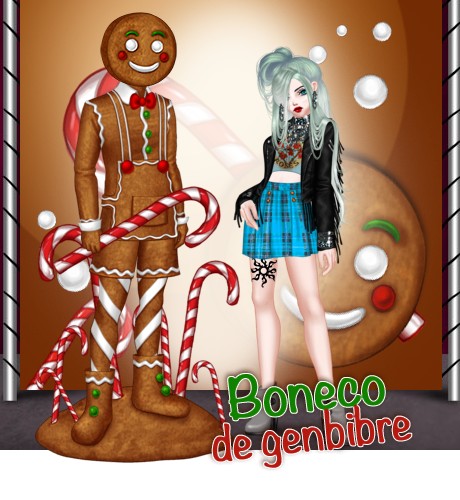 Clique aqui para ver a foto de Boneco de gengibre no tamanho grande!