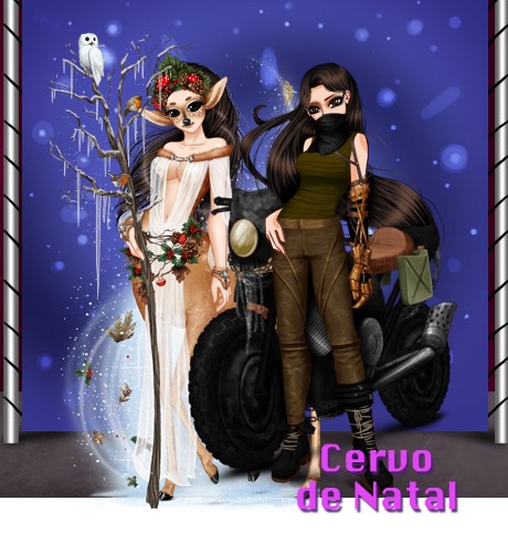 Clique aqui para ver a foto de Cervo de Natal no tamanho grande!