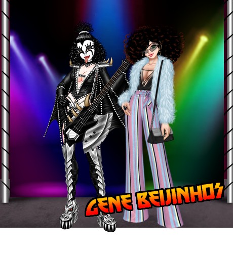 Clique aqui para ver a foto de Gene Beijinhos no tamanho grande!