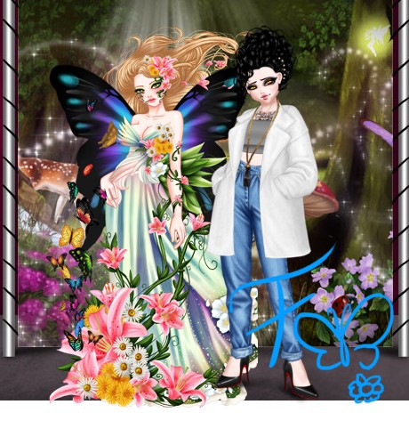 Clique aqui para ver a foto de Fada das Borboletas no tamanho grande!