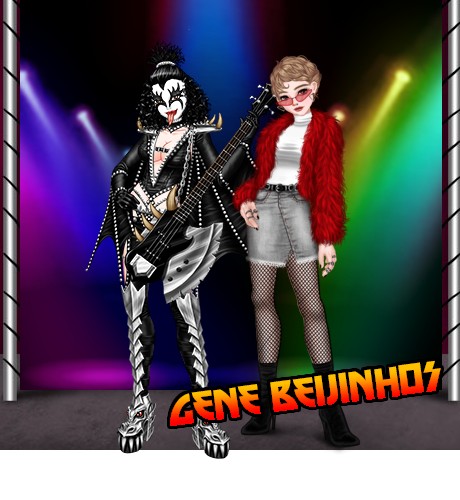 Clique aqui para ver a foto de Gene Beijinhos no tamanho grande!