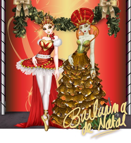 Clique aqui para ver a foto de Bailarina de Natal no tamanho grande!
