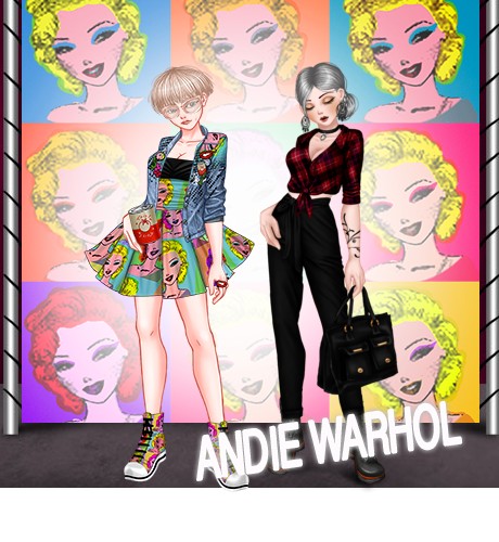 Clique aqui para ver a foto de Andie Warhol no tamanho grande!