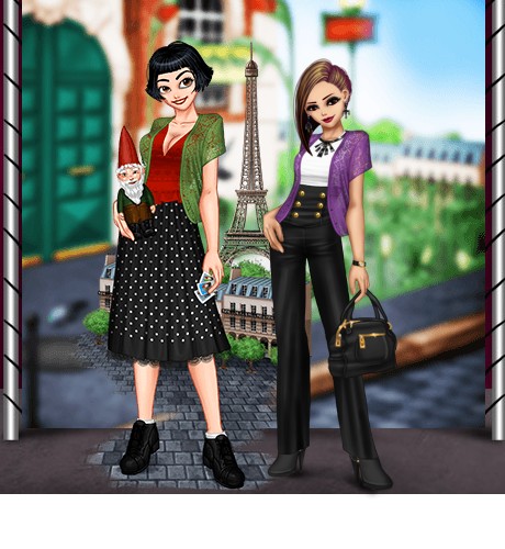 Clique aqui para ver a foto de Amélie Pulando no tamanho grande!