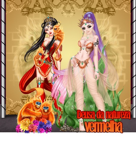 Clique aqui para ver a foto de Deusa natureza vermelha no tamanho grande!