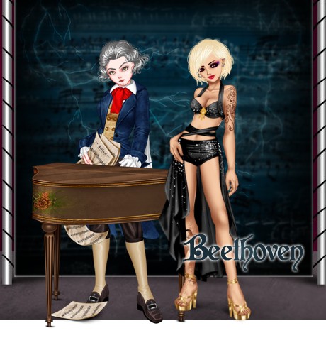 Clique aqui para ver a foto de Beethoven no tamanho grande!