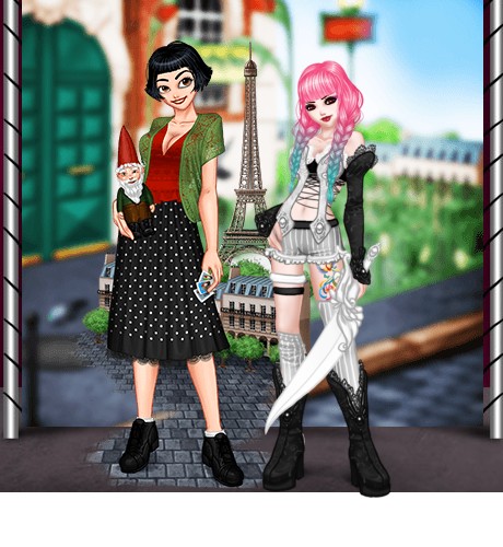 Clique aqui para ver a foto de Amélie Pulando no tamanho grande!