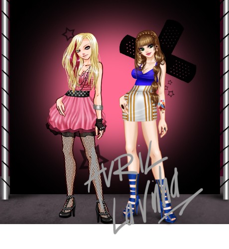 Clique aqui para ver a foto de Avril Lavinha no tamanho grande!