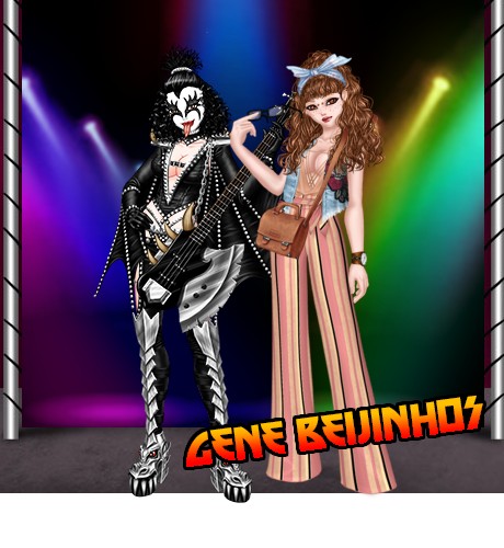 Clique aqui para ver a foto de Gene Beijinhos no tamanho grande!