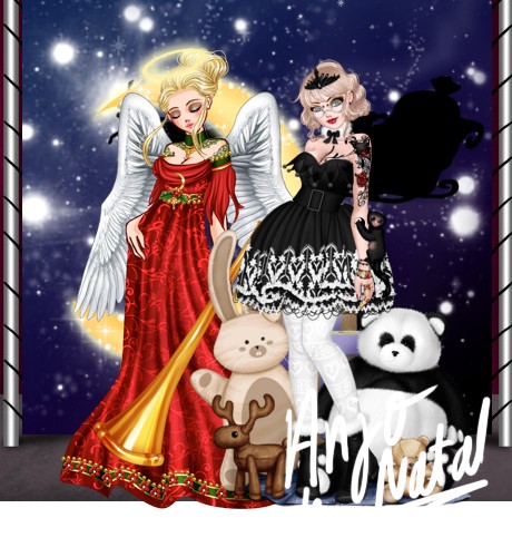 Clique aqui para ver a foto de Anjo de Natal no tamanho grande!