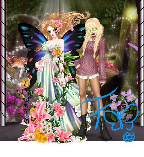 Clique aqui para ver a foto de Fada das Borboletas no tamanho grande!