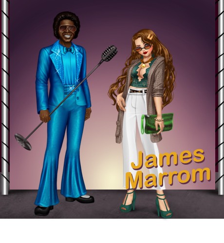 Clique aqui para ver a foto de James Marrom no tamanho grande!