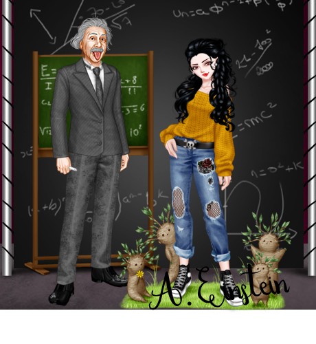 Clique aqui para ver a foto de Albert Einstein no tamanho grande!