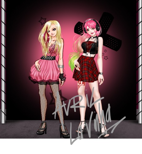 Clique aqui para ver a foto de Avril Lavinha no tamanho grande!