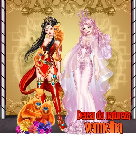 Clique aqui para ver a foto de Deusa natureza vermelha no tamanho grande!